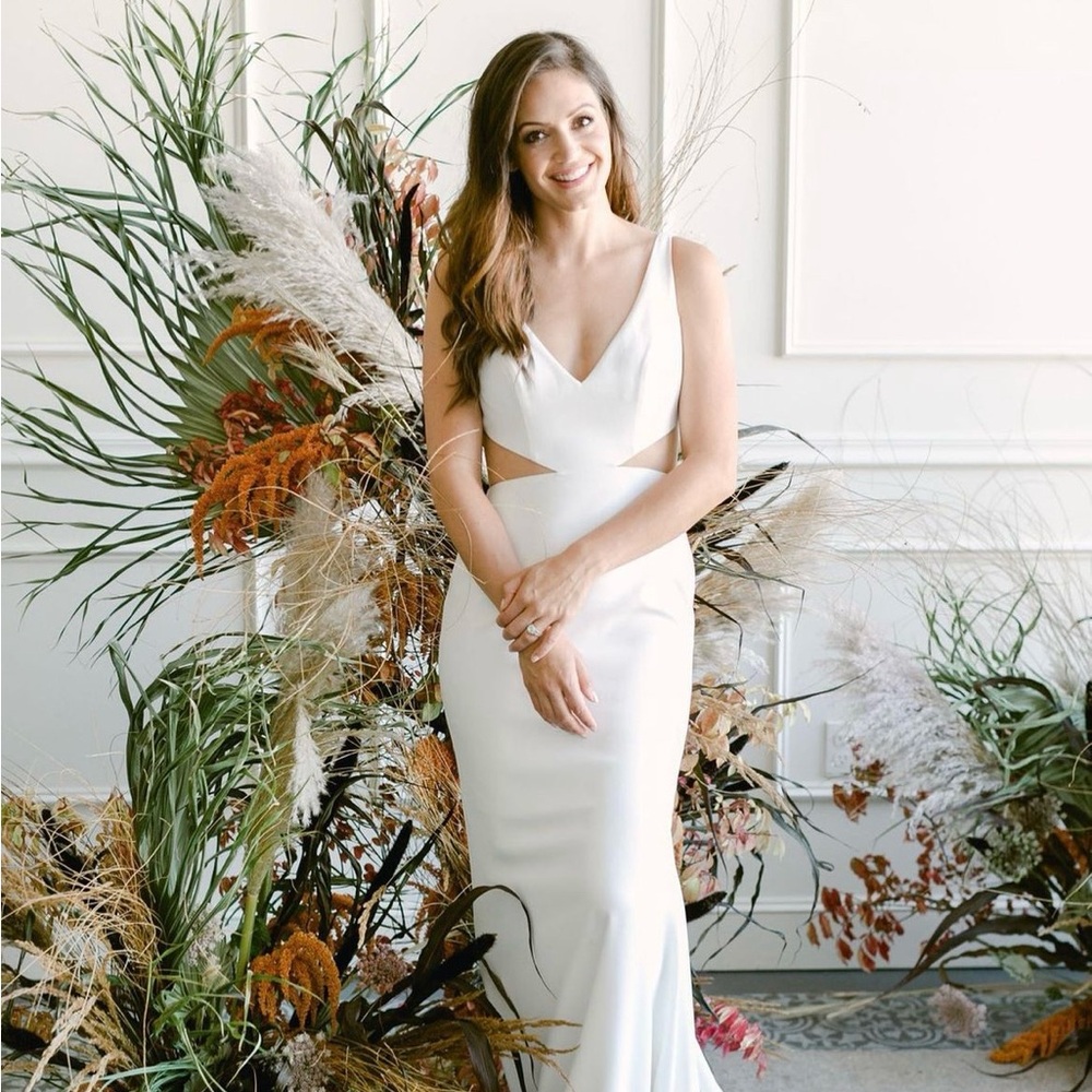 Desiree Hartsock “SONNY” White Wedding Dress Size 12